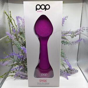 Pop Sonic Spade Facial Cleansing Brush - Purple